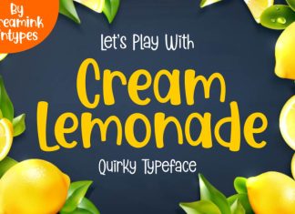 Cream Lemonade Font preview image 1