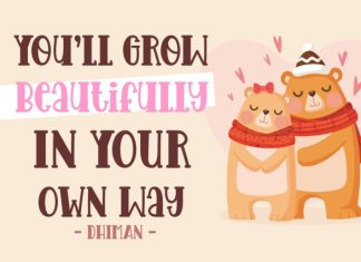 Cute Honey Bear Font preview image 2
