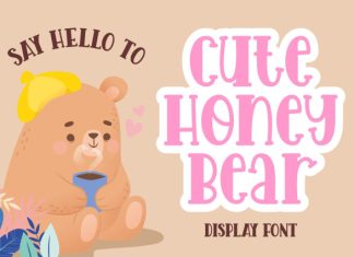 Cute Honey Bear Font preview image 1