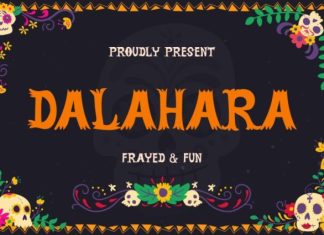 DALAHARA — Spooky Folk Font preview image 1