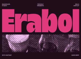 Erabol – Bold Condensed Display Font preview image 1