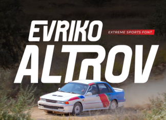 Evriko Altrov – Extreme Sports Font preview image 1