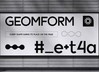 FOKUZ – Bold Geometric Bauhaus Font preview image 2