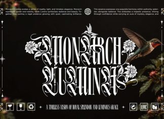 Flora Branch Font preview image 3