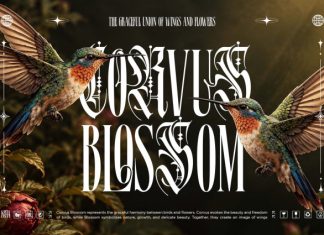 Flora Branch Font preview image 2