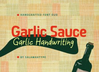 Garlic Sauce Font preview image 1