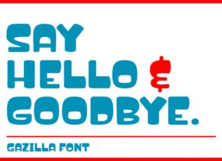 Gazilla Font preview image 2