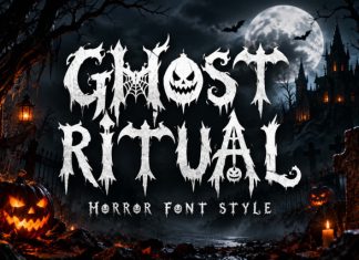 Ghost Ritual Font preview image 1