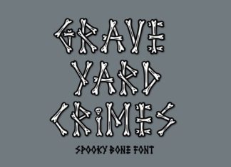 Graveyard Crimes Font preview image 3