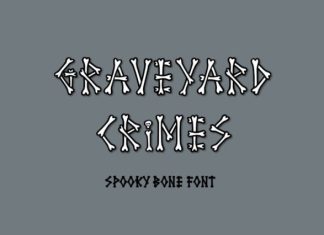 Graveyard Crimes Font preview image 2