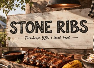 Gritty Bellano Farmhouse Font preview image 3