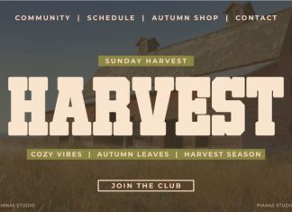 Harvest Varsity – Slab Serif Font preview image 2
