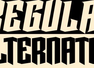 Hellcurt Font preview image 2