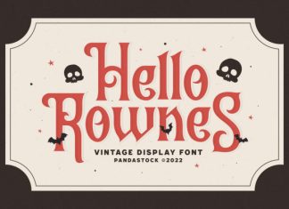 Hello Rownes Font preview image 1