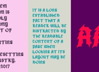 High Trash Font preview image 2