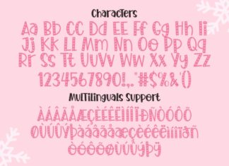 Holiday Vibes Font preview image 3