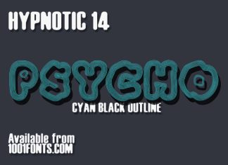 Hypnotic 14 Font preview image 1