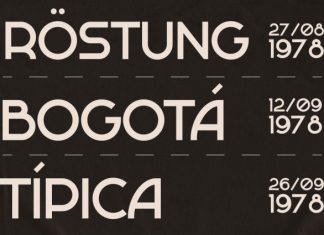 JAVALOCA – Bold Retro Type Font preview image 2