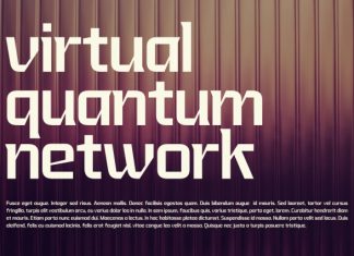 Kalebrion – Futuristic Geometric Display Font preview image 2