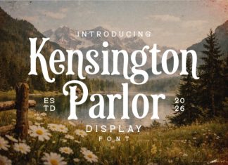 Kensington Parlor Font preview image 2