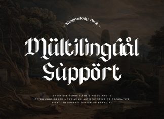 King Melody – Display Font preview image 2