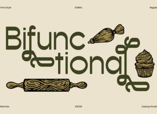 Kobru – Freshly Display Font preview image 3