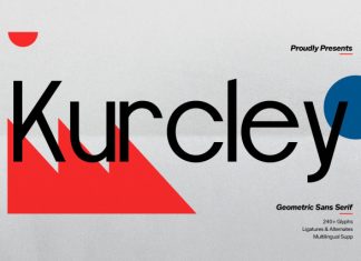 Kurcley Geometric Sans Serif Font preview image 1
