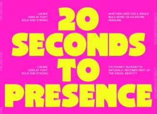 Lakove – Bold Playful Display Typeface Font preview image 2