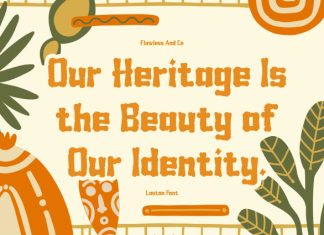 Laston – Ethnic Display Font preview image 2