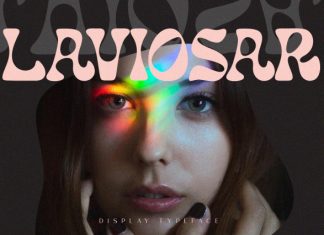 Laviosar – Display Typeface Font preview image 1