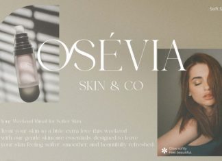 Loral Virel – Minimal Ligature Modern Serif Font preview image 3