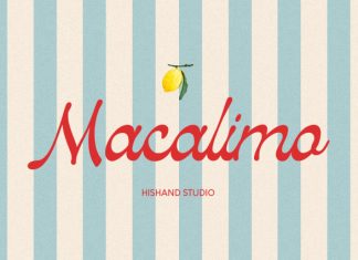 Macalimo Script Font preview image 1