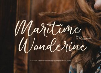Maritime Wonderine AT Font preview image 1