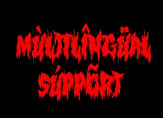 NOLAK METU Horror Font  preview image 2