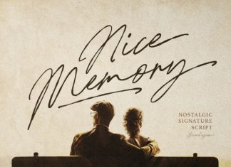 Nice Memory – Nostalgic Script Font preview image 1