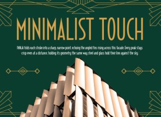 PAVAJA – Retro Architectural Display Font preview image 3