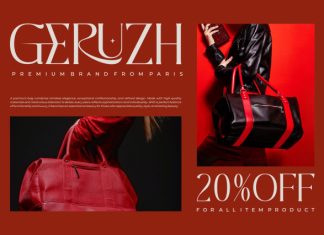 Rozade || Elegant Serif Typeface Font preview image 2