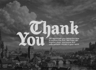 Ragnar Gothic Font preview image 3