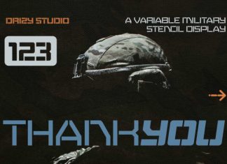 Rekvo – Variable Military Stencil Font preview image 2