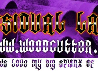 Residual Land Font preview image 1