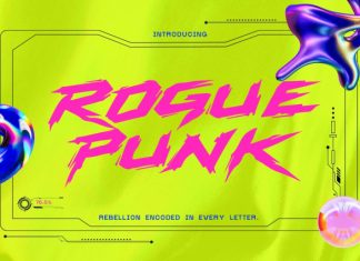 Roguepunk Font preview image 1