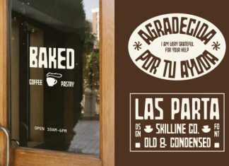 SFC LAS PARTA – Tall Display Font preview image 3