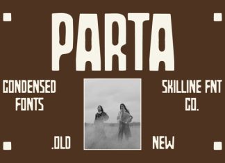 SFC LAS PARTA – Tall Display Font preview image 2