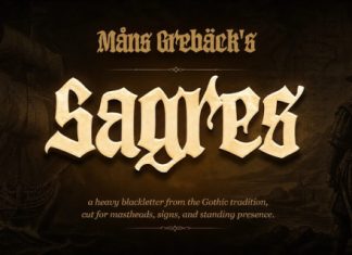 Sagres Font preview image 1