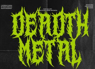 Santone Metal Font preview image 3