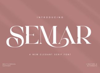 Semar – Elegant Serif Font preview image 1
