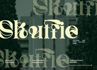 Skuffie – Elegance Serif Font preview image 3