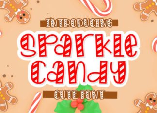 Sparkle Candy Font preview image 1