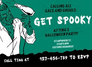 Spookery Display Font preview image 3