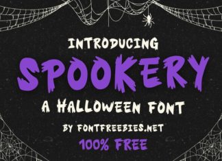 Spookery Display Font preview image 1